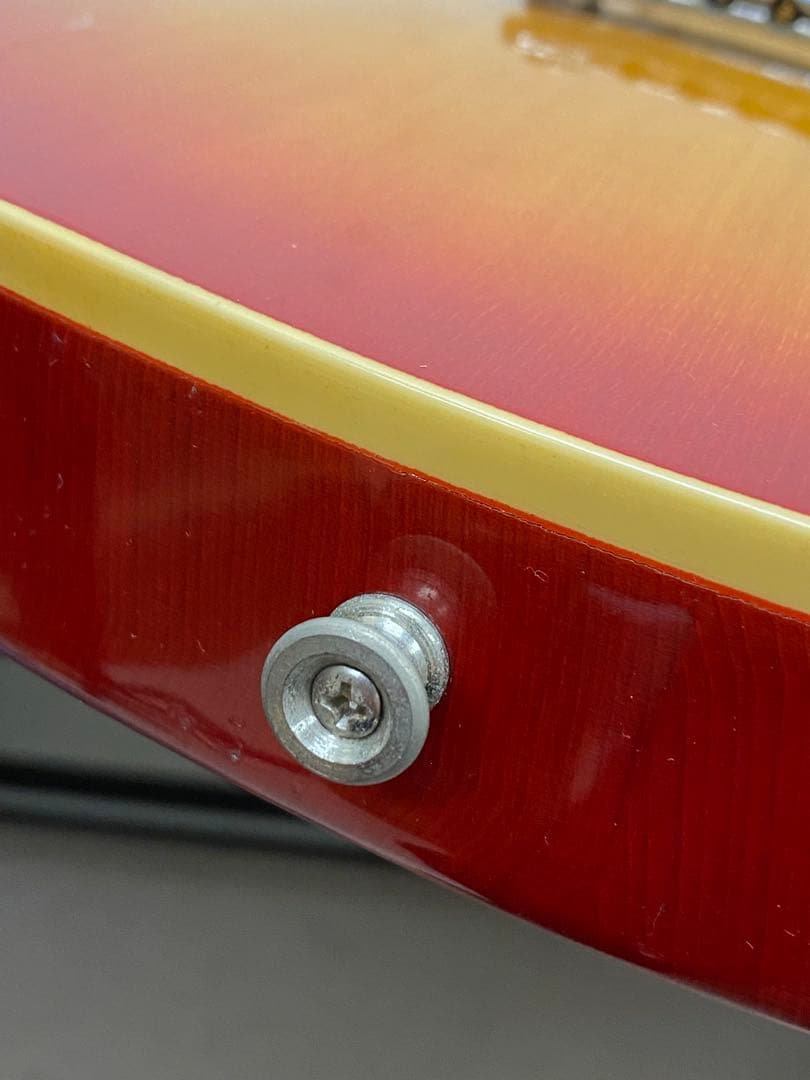 3-1759 Tomson/エレキギター/レスポールタイプ/赤茶色系