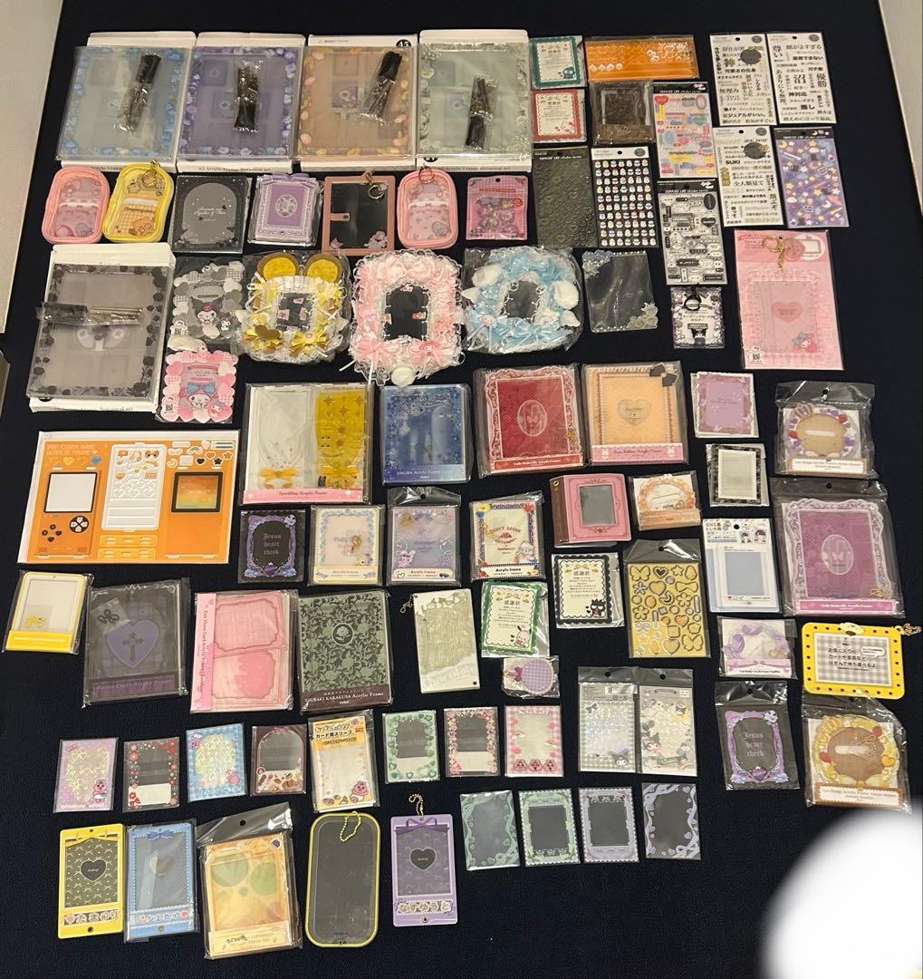 フクヤ FUKUYA Sanrio サンリオ 手作アクリルフレームセット売り