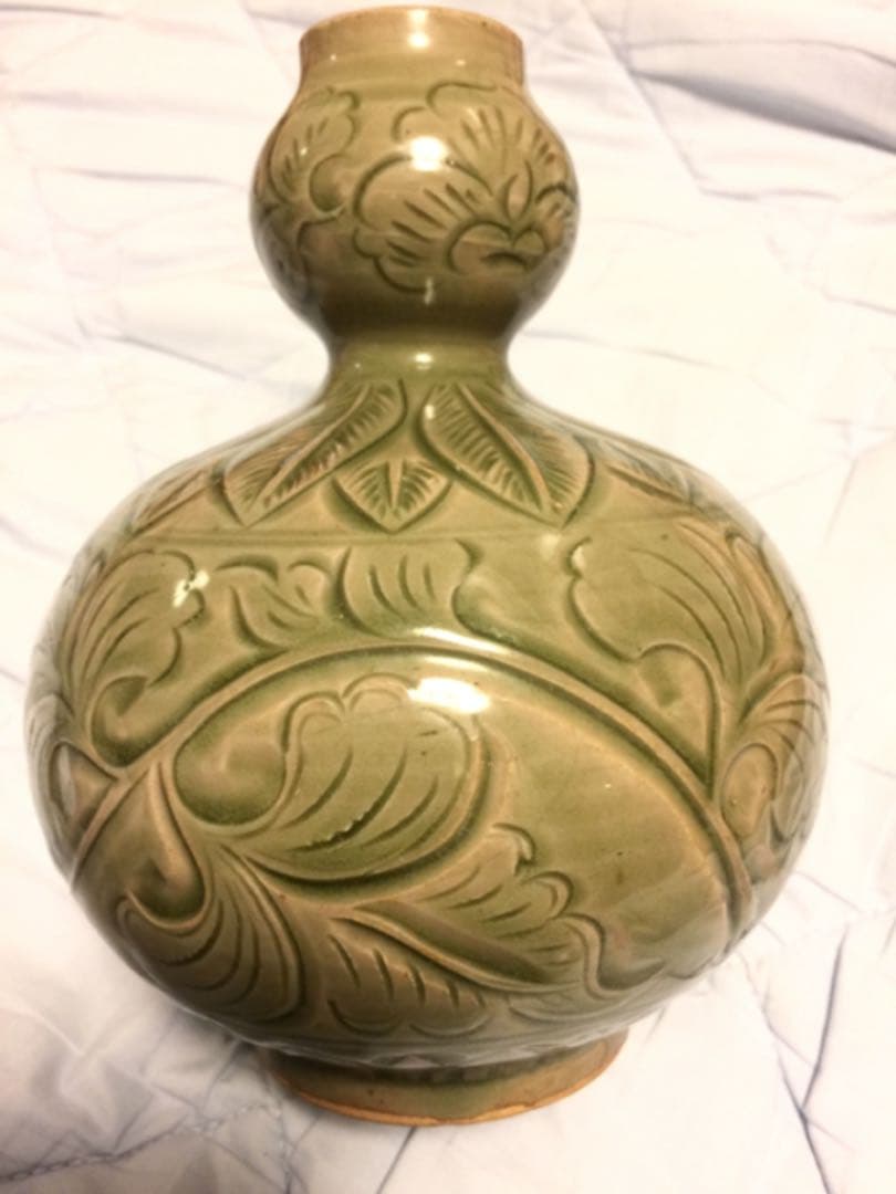 古物 花瓶 磁器  中国 宋時代？