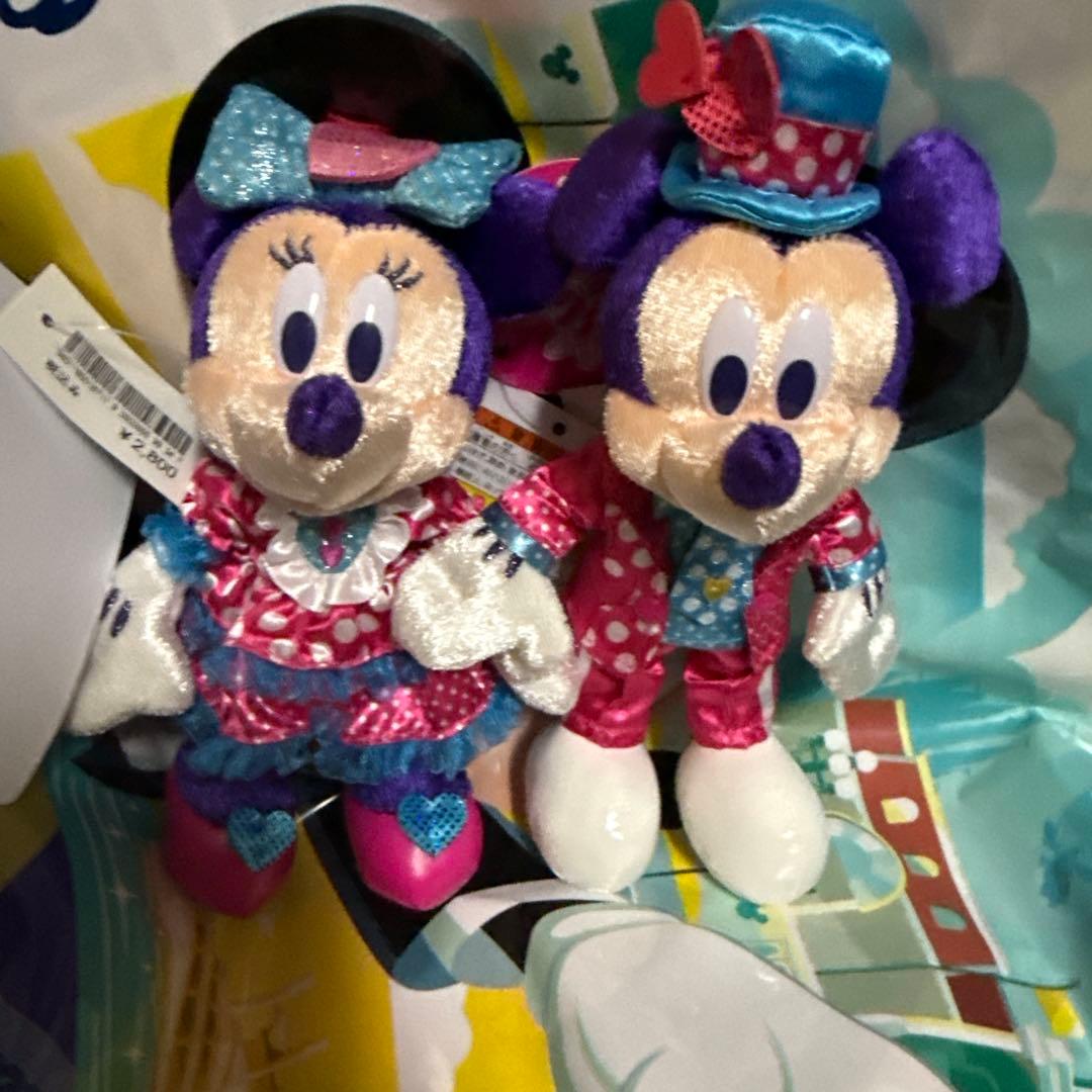 ミニーファンダーランドミキミニぬいばセット