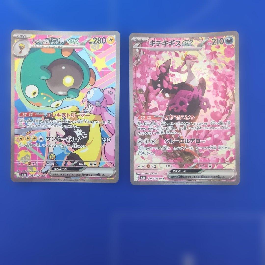 ナンジャモのハラバリーexSAR キチキギスexSAR