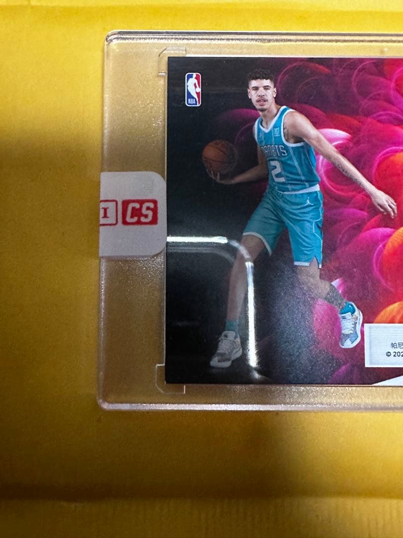 NBAカード　ラメロ・ボール　サイン