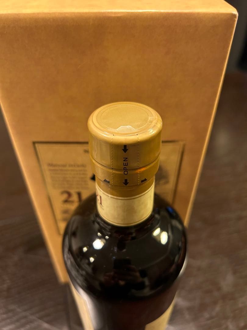 ニッカ　竹鶴 21年 ピュアモルト ウイスキー　新品