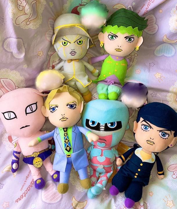 ジョジョ 3部 ぬいぐるみ プライズ 吉良吉影 東方仗助 岸辺露伴