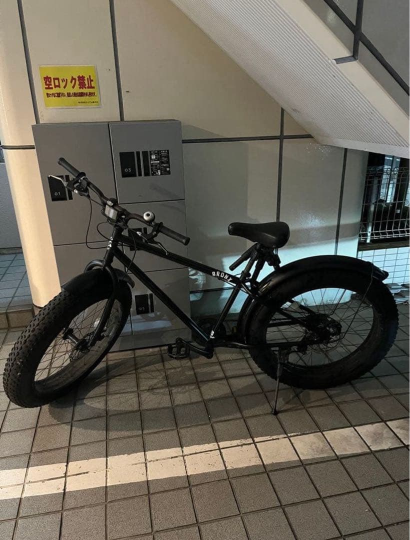 BRONX ファットバイク ブラック/26インチ