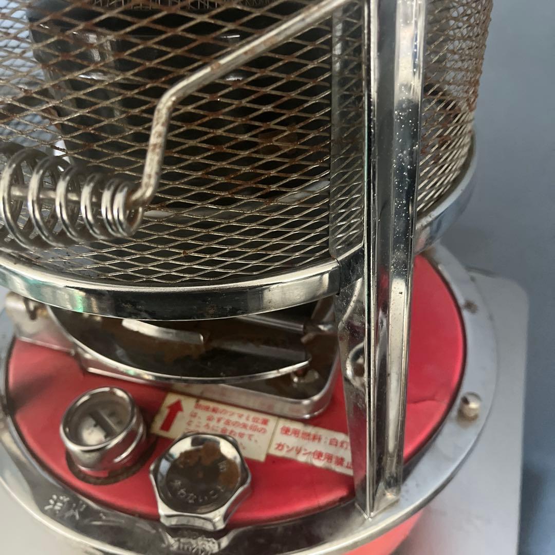 石油ストーブ ＫＳＰー１ 赤フジカ　昭和レトロ　（動作未確認）現状品