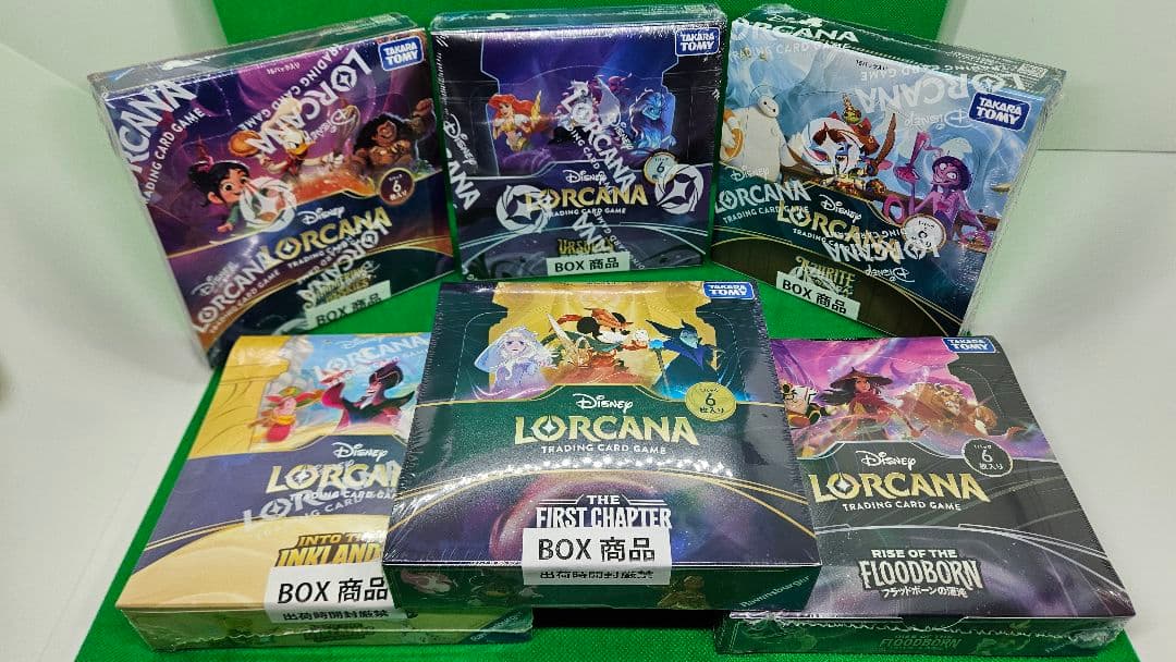 ディズニーロルカナ　Disney Lorcana 6ボックスセット