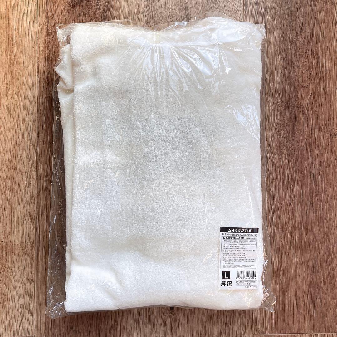 倖田來未　〆PILE LONG SLEEVE HOODIE パーカー　サイズL