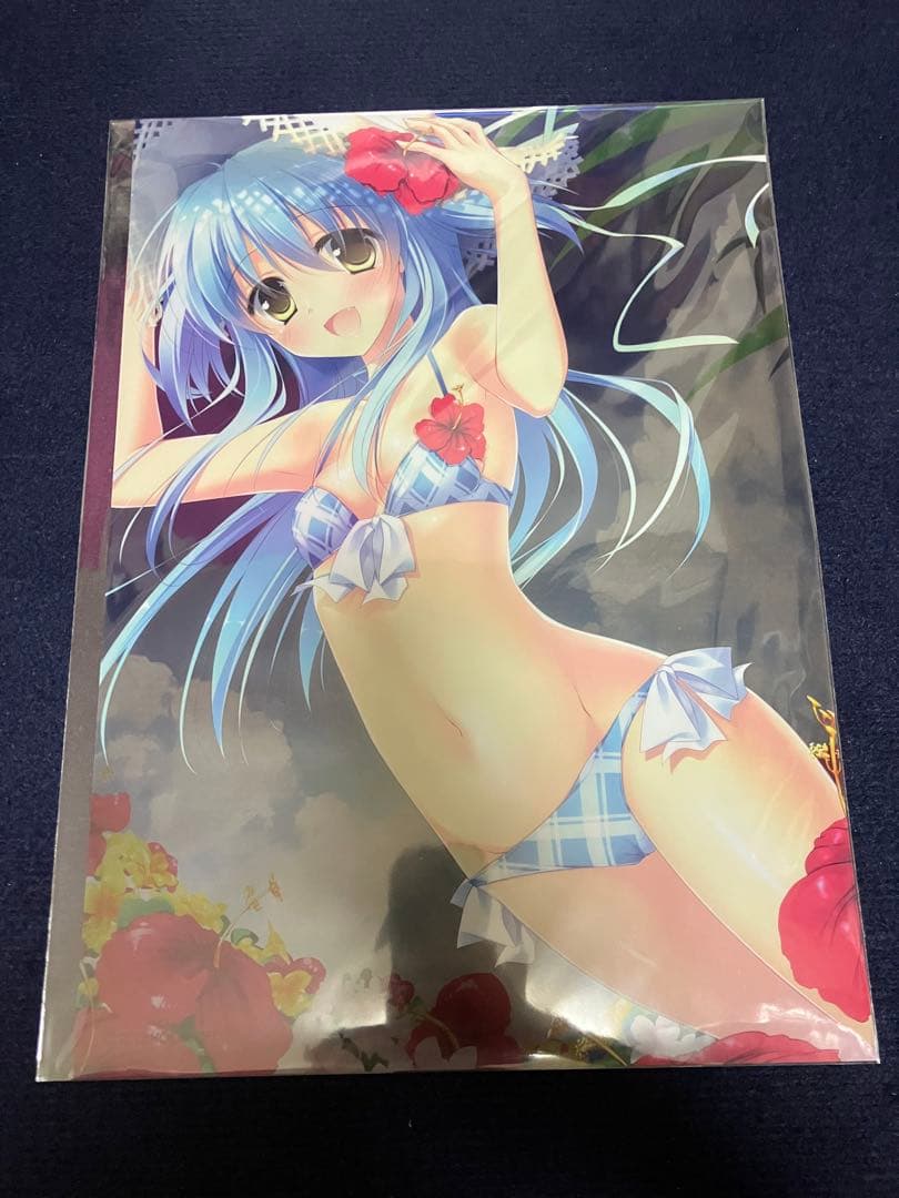 【非売品】Strawberry Nauts 青兎みかも A3 クリアポスター