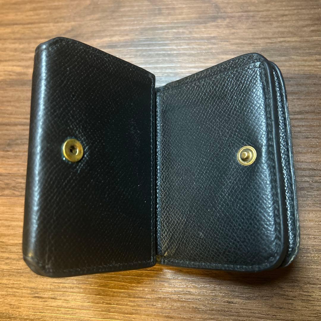 希少　Balenciaga バレンシアガ ゴールドエンブレム　三つ折り財布