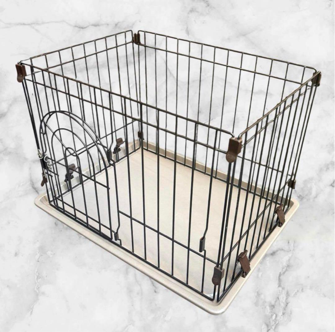 ケージ❤犬用　ペットケージ　ブラウン　小型犬　サークル　即購入可能　送料無料