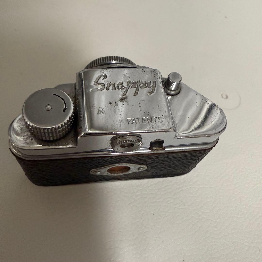 Snappy ケース付き ミニカメラ 豆カメラ アンティーク【ジャンク品】
