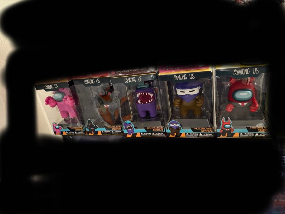 【お得】among us／アモングアス コレクティブ フィギュア 5種セット