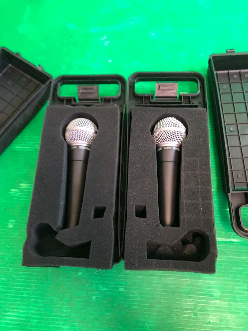 SHURE SM58 ダイナミックマイク 2本セット 動作未確認
