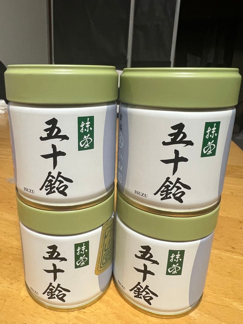 ISUZU 抹茶 4缶セット 40g