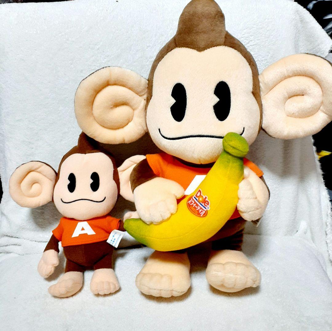 スーパーモンキーボール Dole ぬいぐるみ 激レア 当時物 希少 レトロ