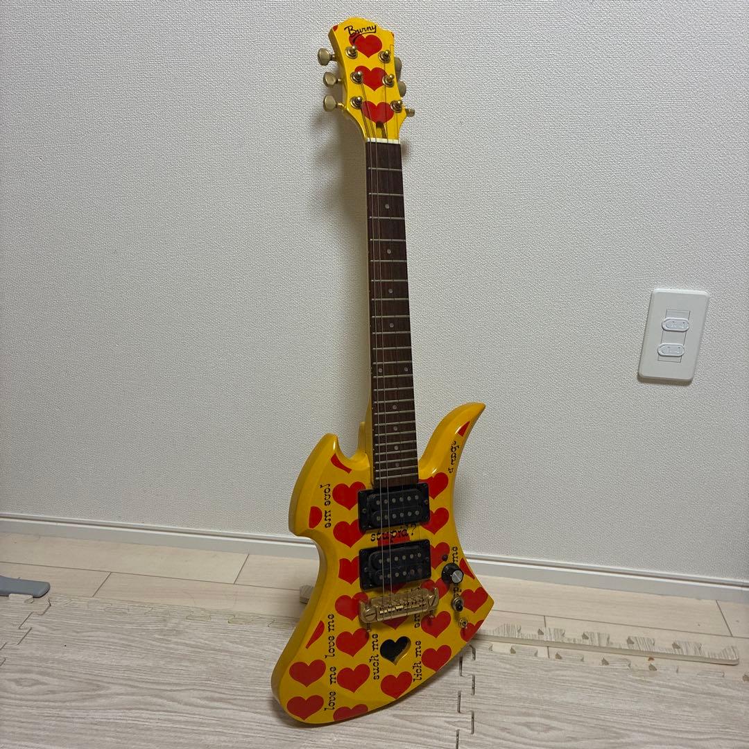 （ジャンク品）hide イエローハート　ギター