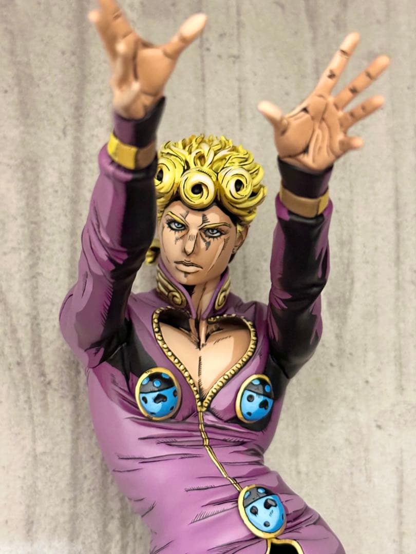 ジョジョ　ジョルノジョバーナ　フィギュア　リペイント