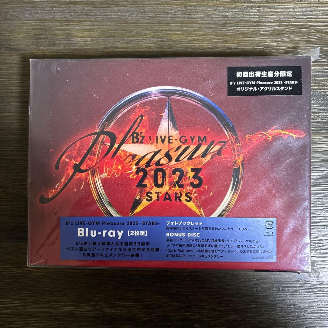 【初回出荷限定盤】B'z/Pleasure 2023-STARS-Blu-ray