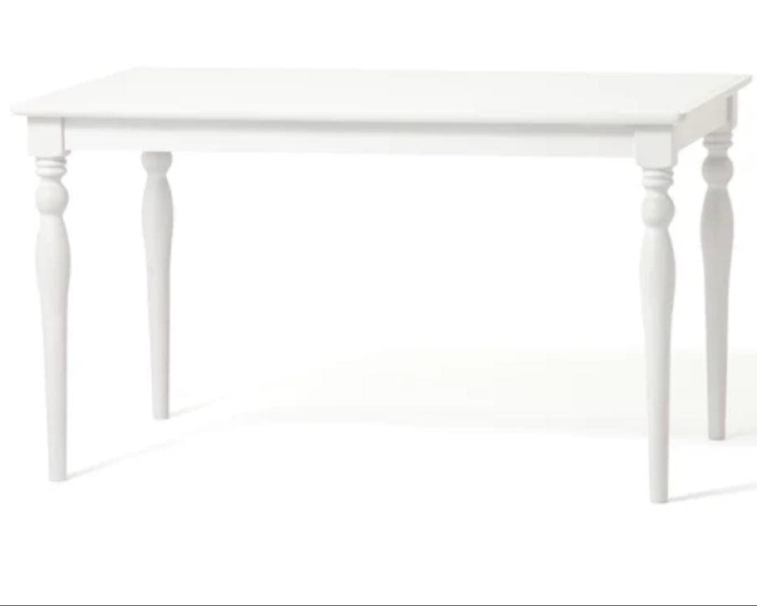 美品　Francfranc／フランフラン　ダイニングテーブル　アルパ　ホワイト