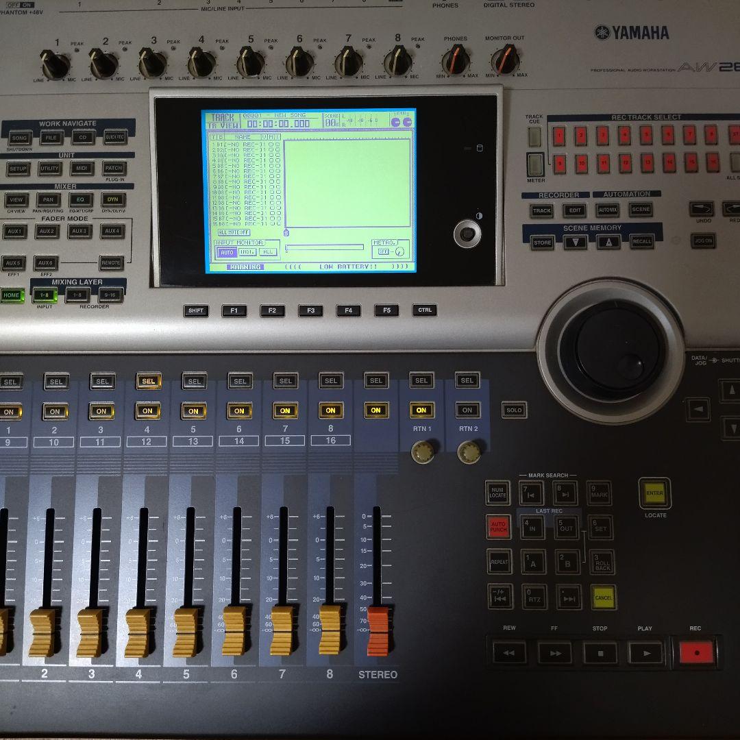 AW2816 ヤマハ プロフェッショナルオーディオワークステーション ジャンク