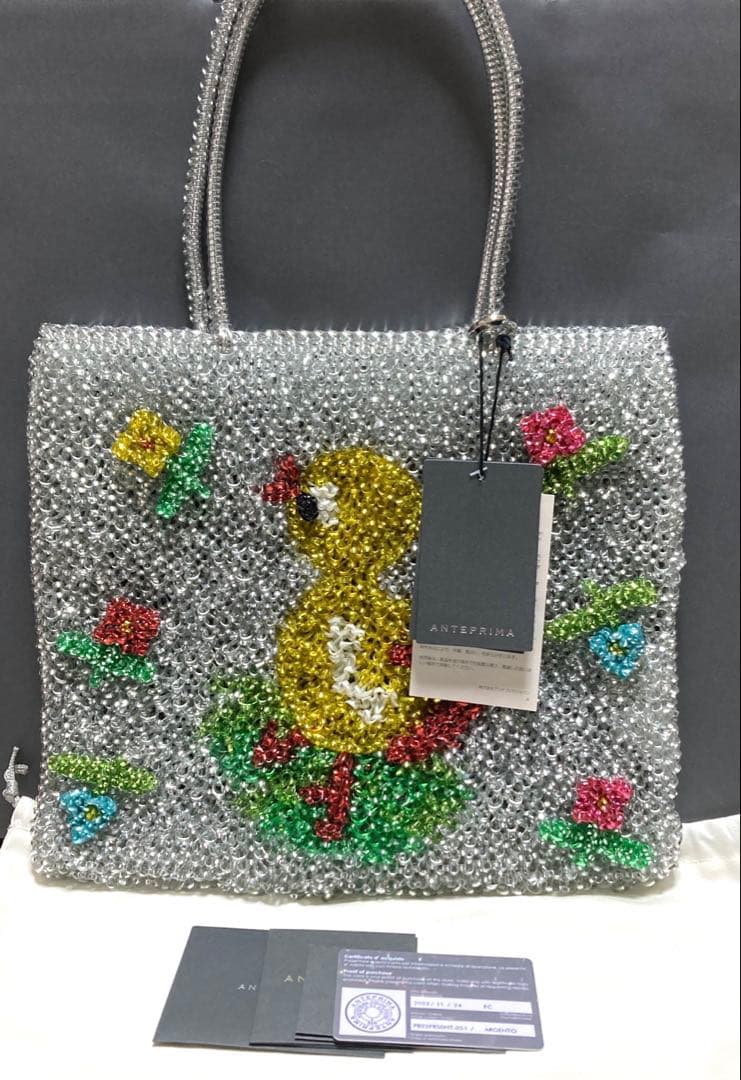 アンテプリマ　フェイラー　コラボ　ワイヤーバッグ　シルバー　新品未使用品