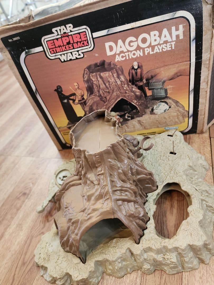 オールドケナー スターウォーズ　ダゴバプレイセット　1981年　ケナー　ESB