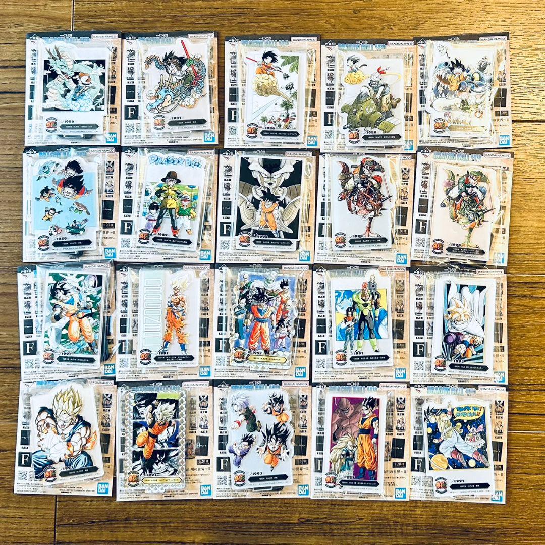 一番くじ ドラゴンボール 40th F賞 アクレクト ACLLECT コンプ