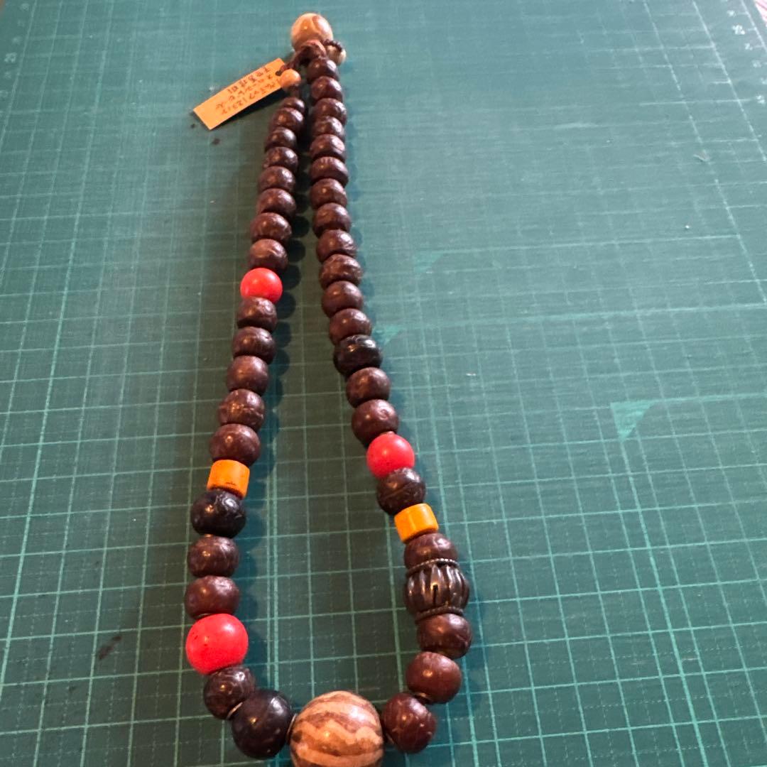 パムテック オーバーライドビーズ天竺菩提樹ビーズ