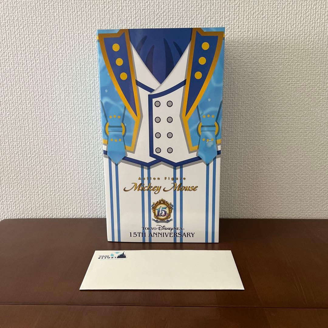 ディズニーシー15周年コスチューム　ミッキーアクションフィギュア