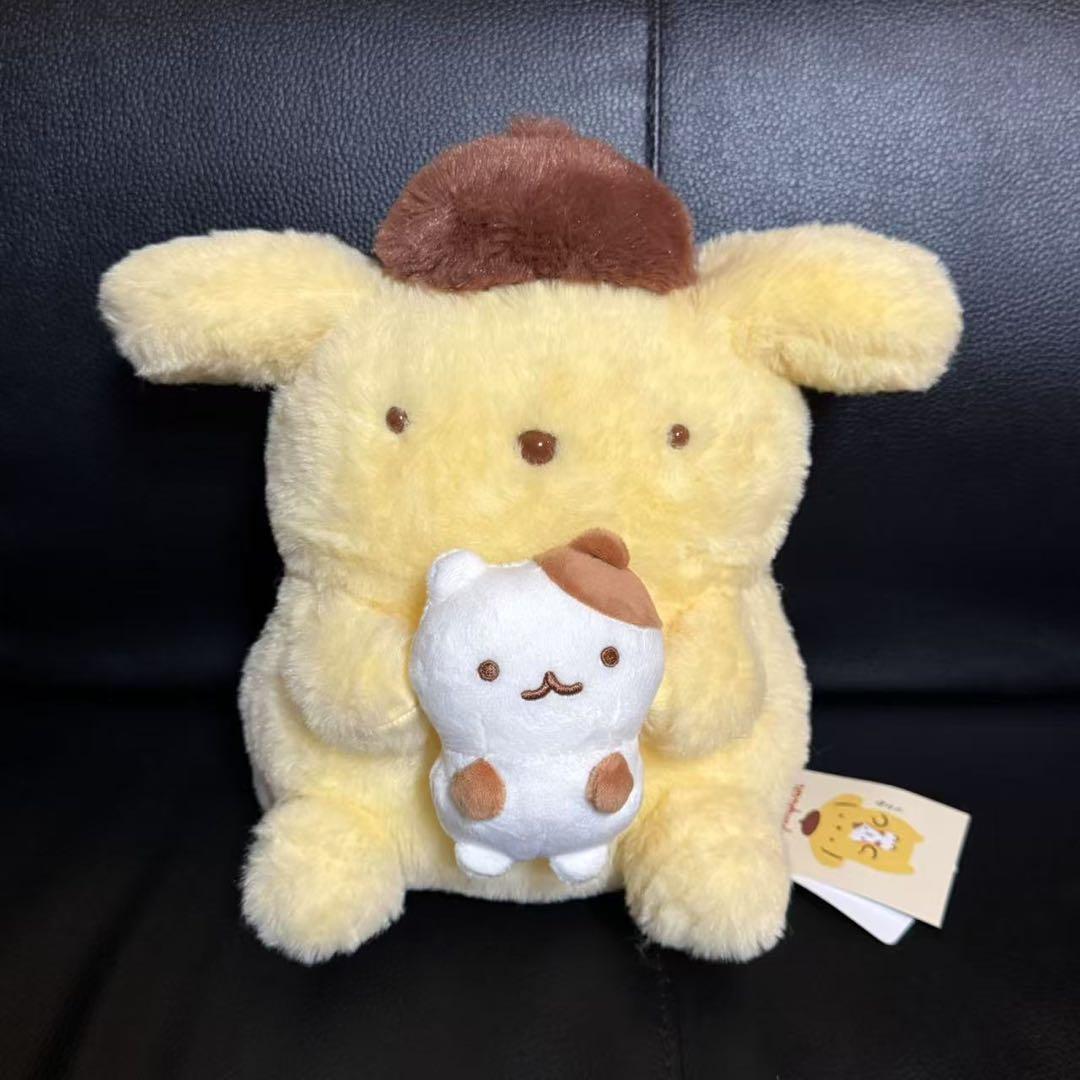 Sanrio プリンとマフィンなかよしタイム ポムポムプリン ぬいぐるみ