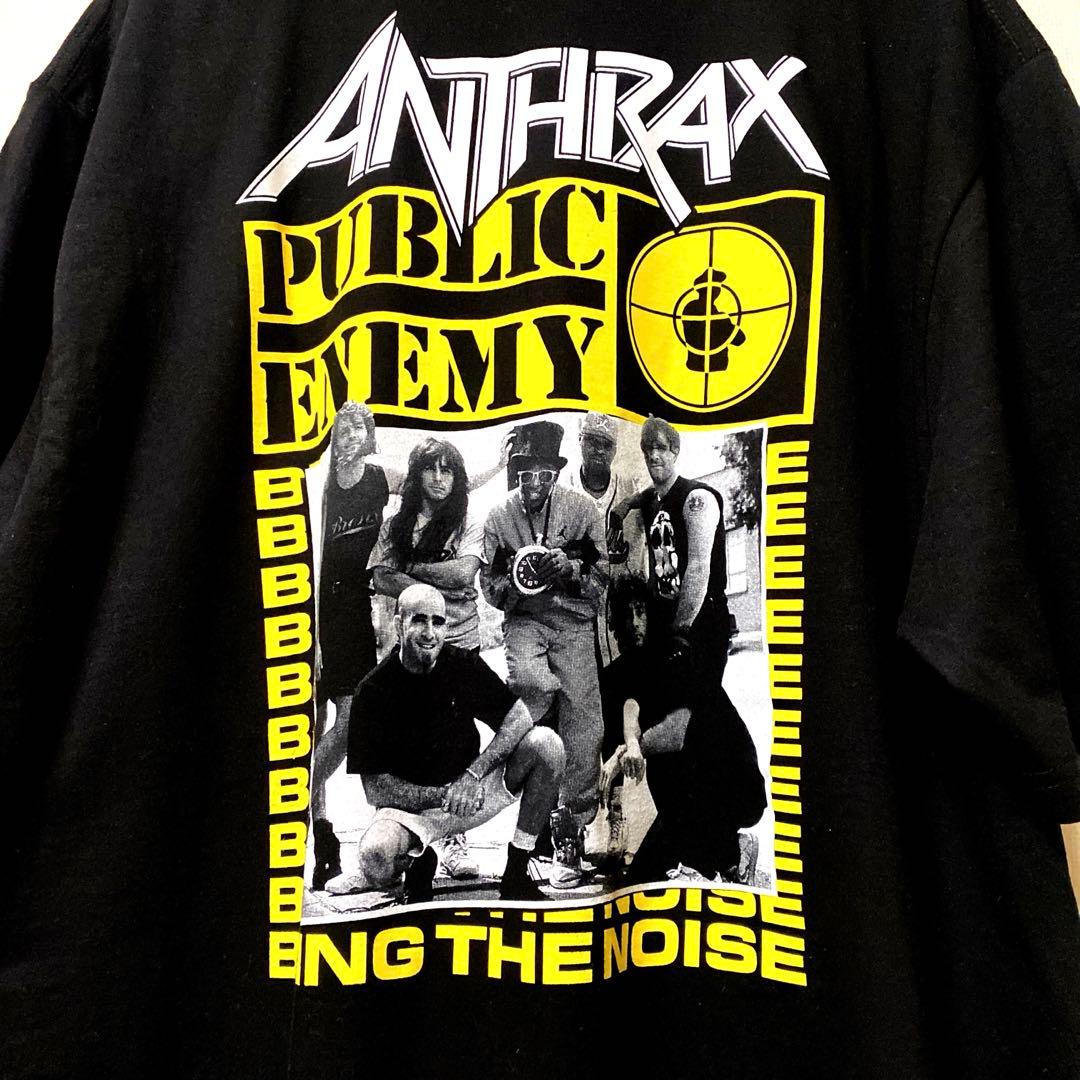 ANTHRAX PUBLICENEMY Tシャツ XXL