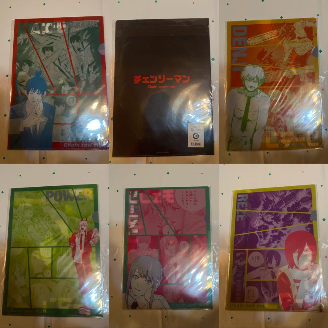 チェンソーマン　クリアファイル　まとめ売り　実写風