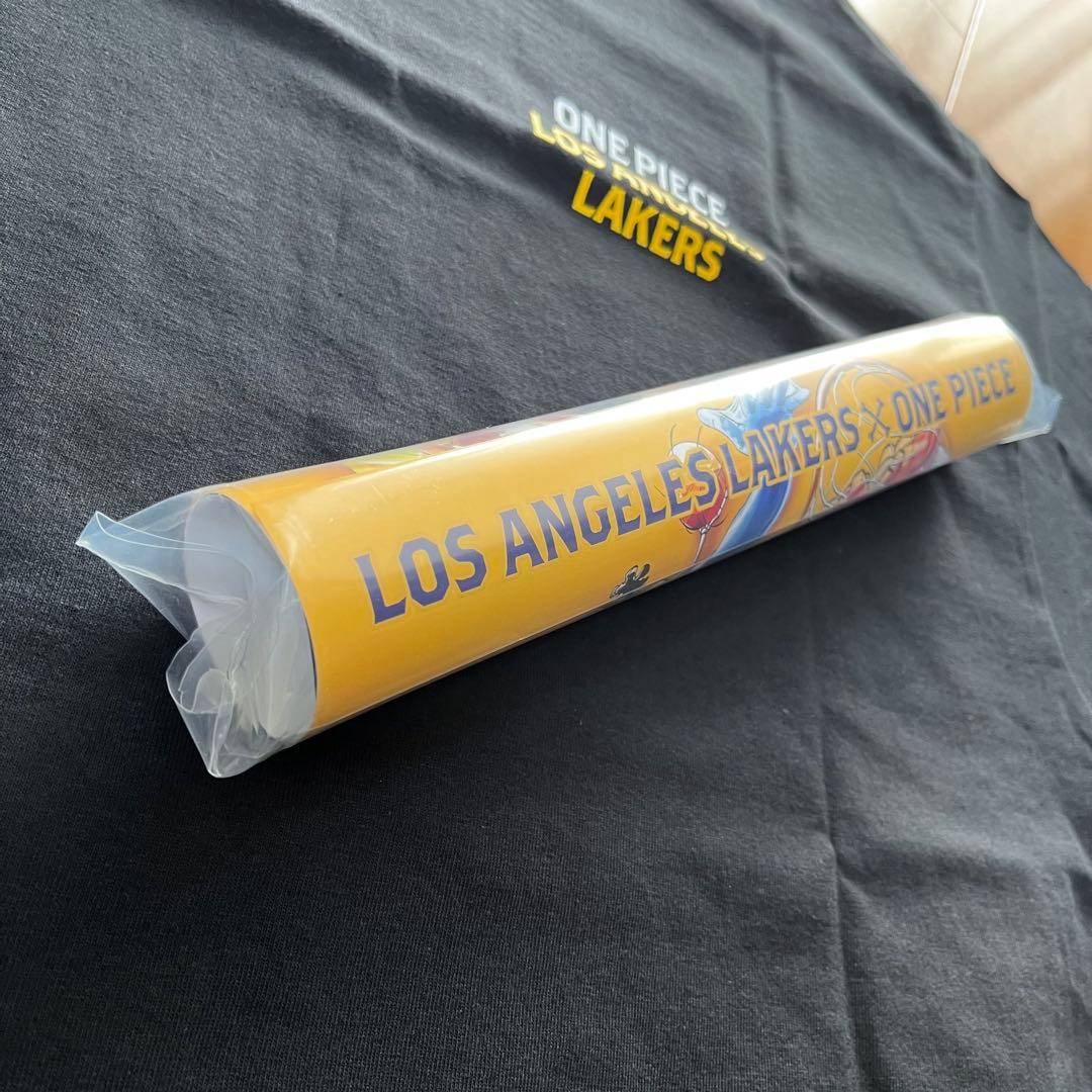 【非売品】ONE PIECE × LAKERS コラボTシャツ & ポスター