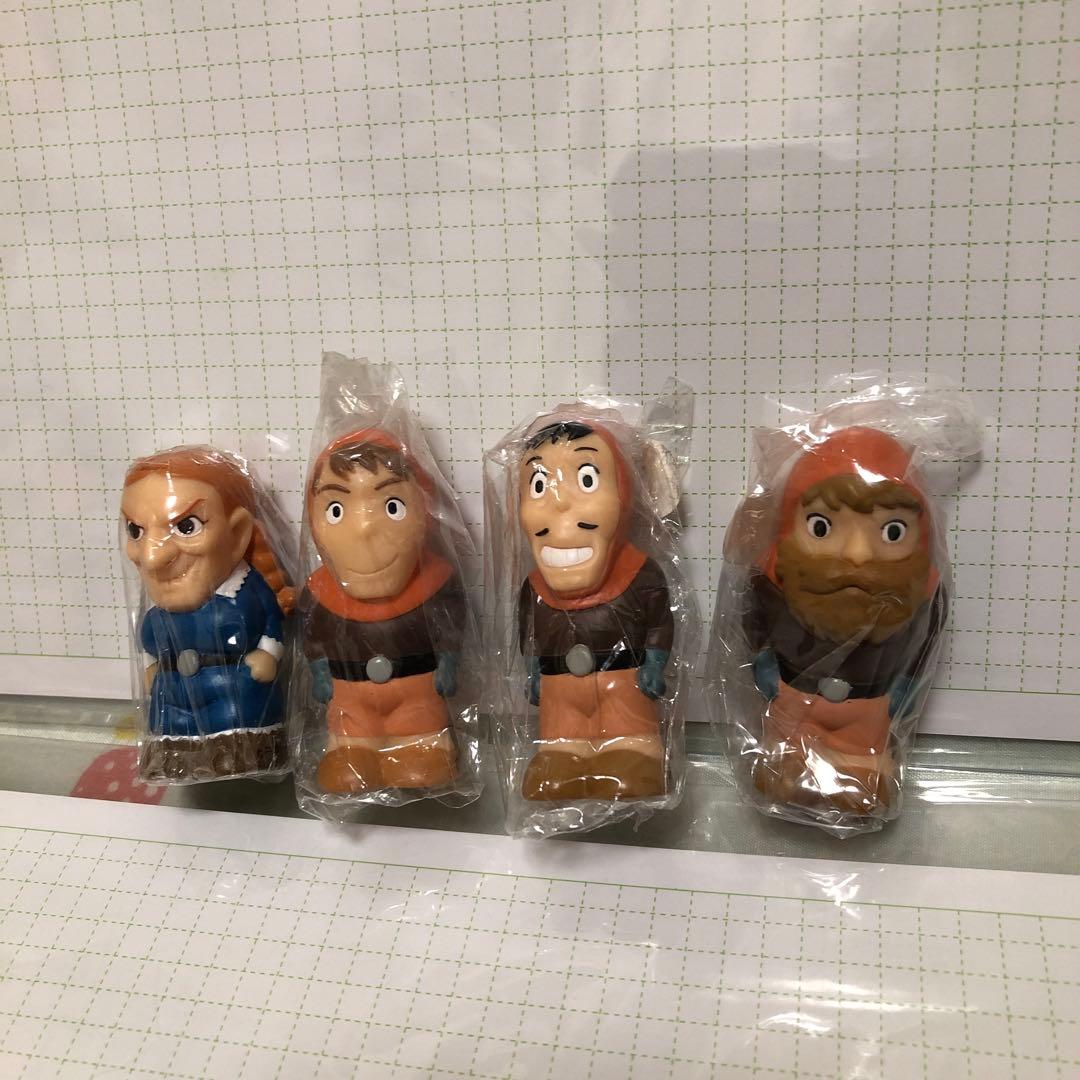 新品　廃盤指人形　4点　天空の城ラピュタ