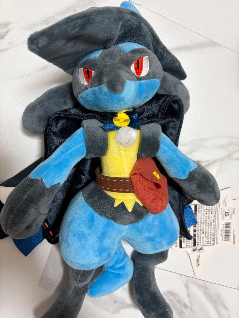 ポケセン ルカリオ ハロウィン限定 ぬいぐるみ タグ付き