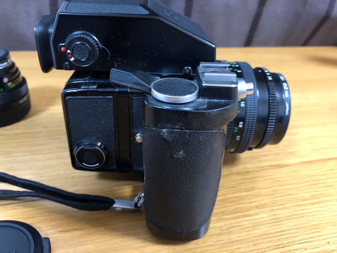 Zenza Bronica ゼンザブロニカ　ETR SP レンズ×2 グリップ