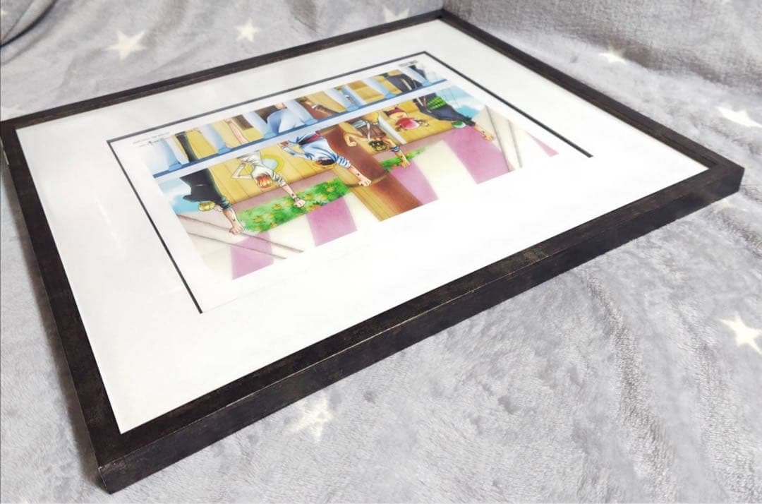 ワンピース 名場面イラスト アラバスタ 複製原画 エディオン 当選品 非売品