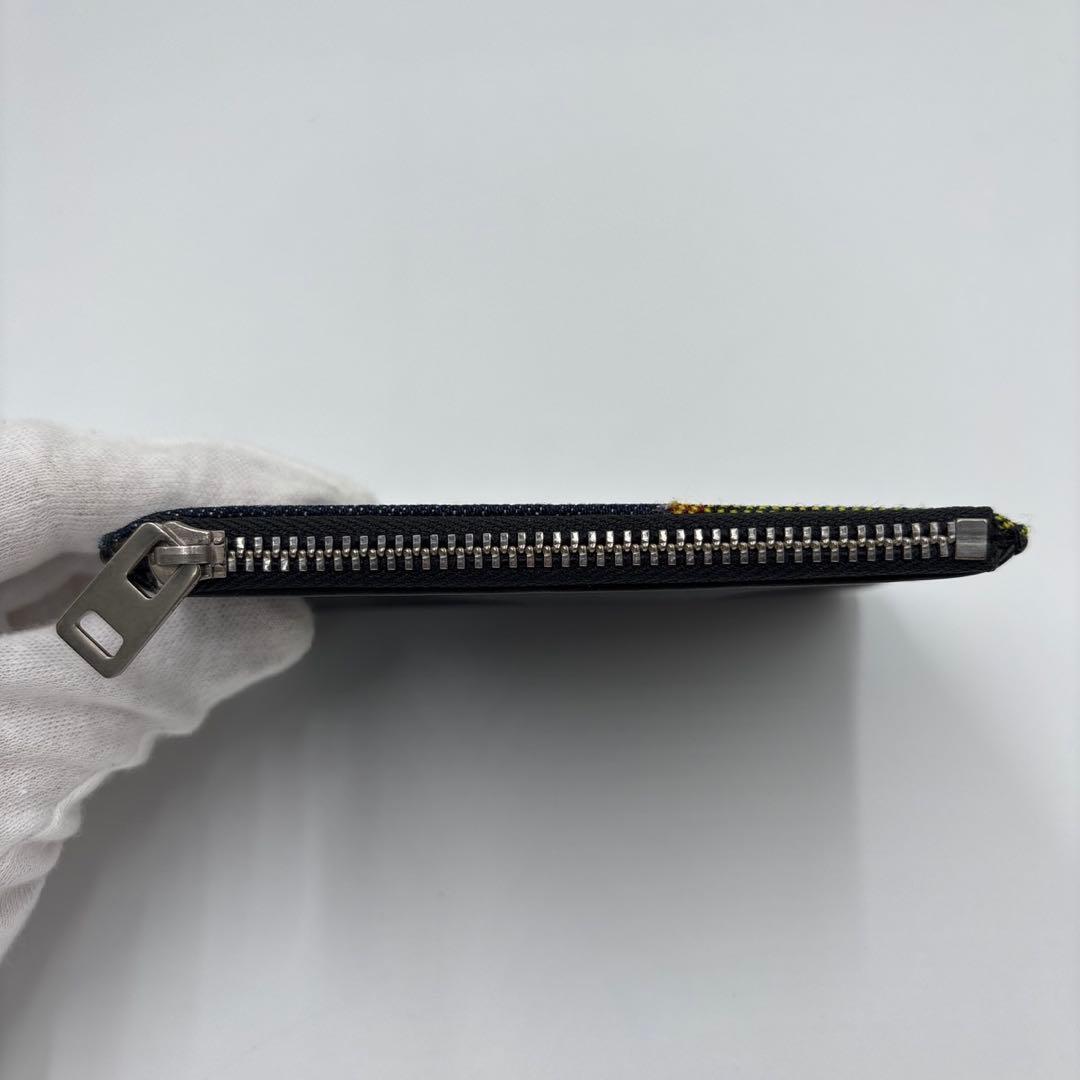 ロエベ ジュンヤワタナベ コラボ デニム パッチワーク ケース アナグラム