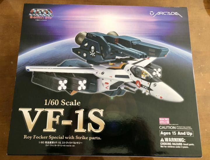 マクロス 1/60 VF-1S バルキリー ロイ・フォッカー movie ver