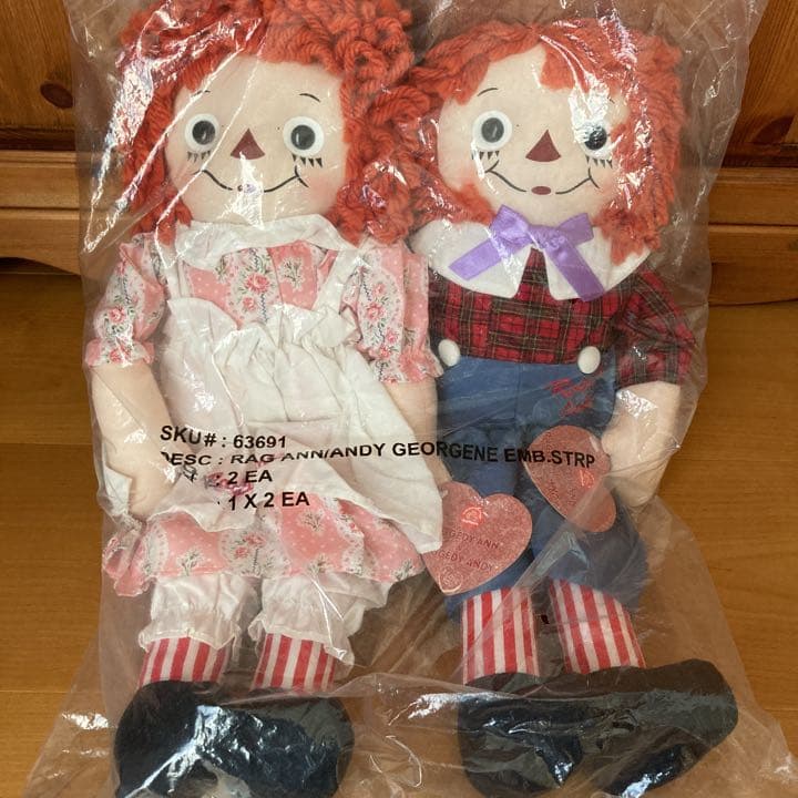 希少　超激レア　ジョジーン社　シルスビー　復刻　めちゃくちゃ可愛いアンとアンディ