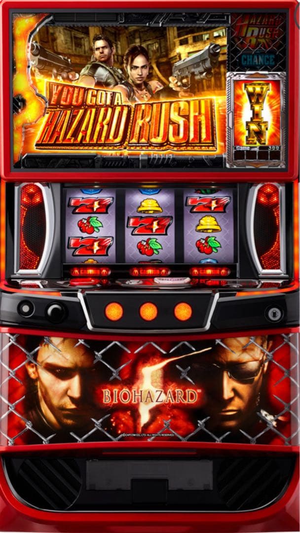 スマスロ バイオハザード5 実機！ 選べるオプション多数！ 送料込