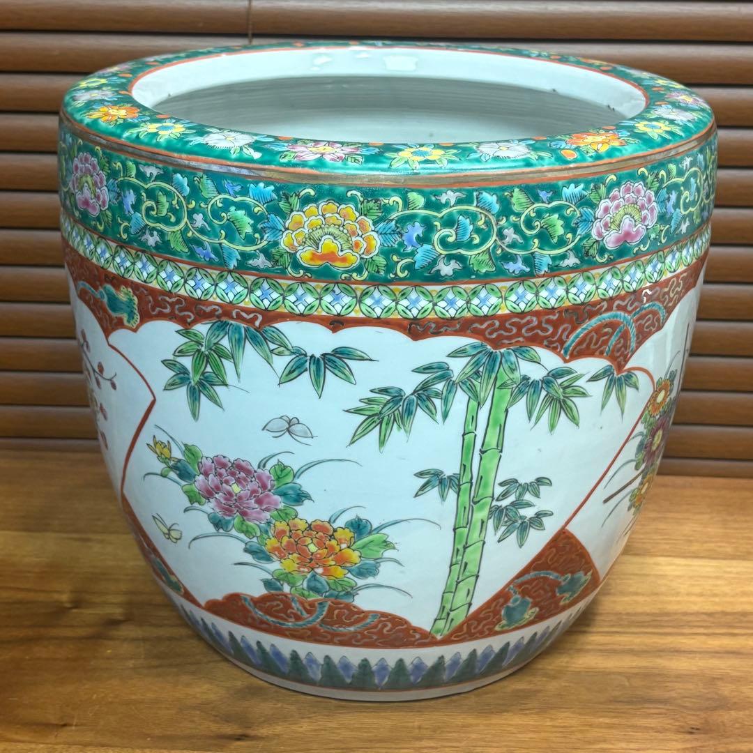 古伊万里◎赤絵火鉢