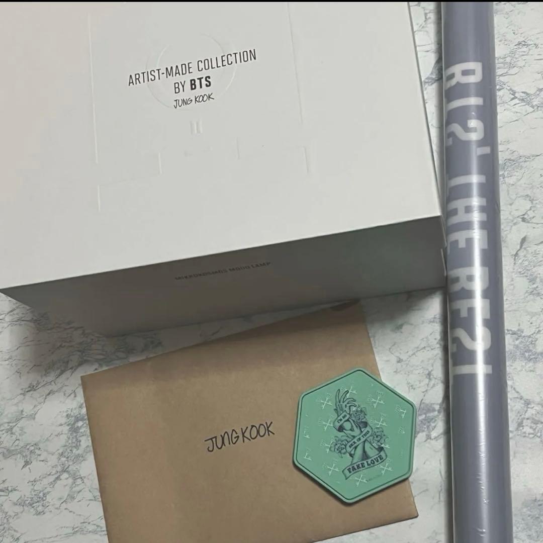 ジョングク　ムードランプ　BTS ミラー　鏡　ポスター