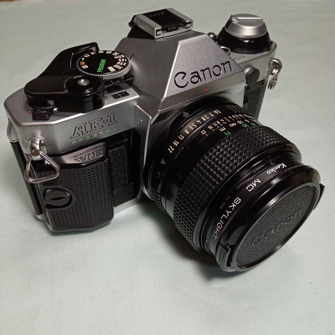 動作確認済 CANON AE-1P+NewFD 50mm f 1.4