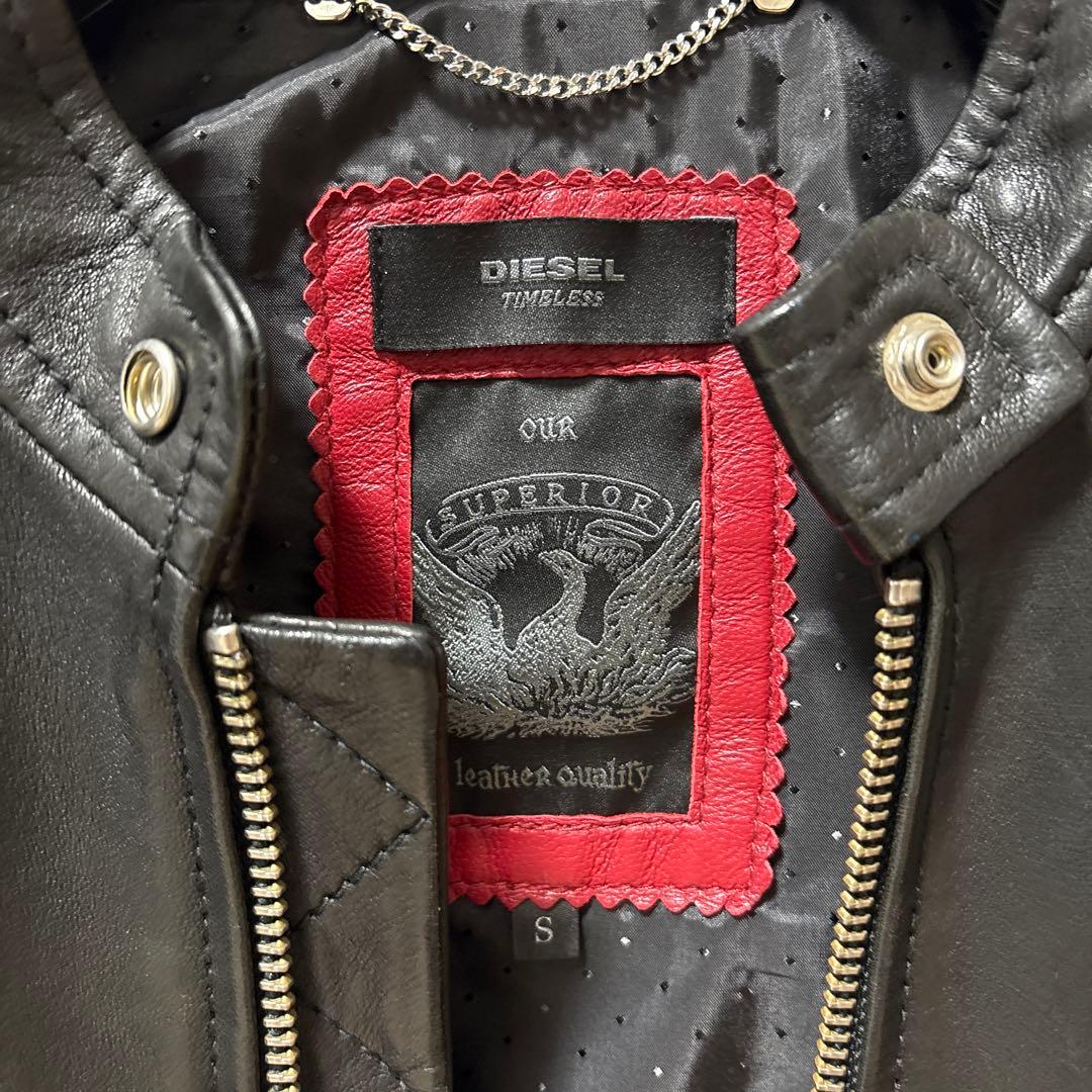 DIESEL レザージャケット ライダース