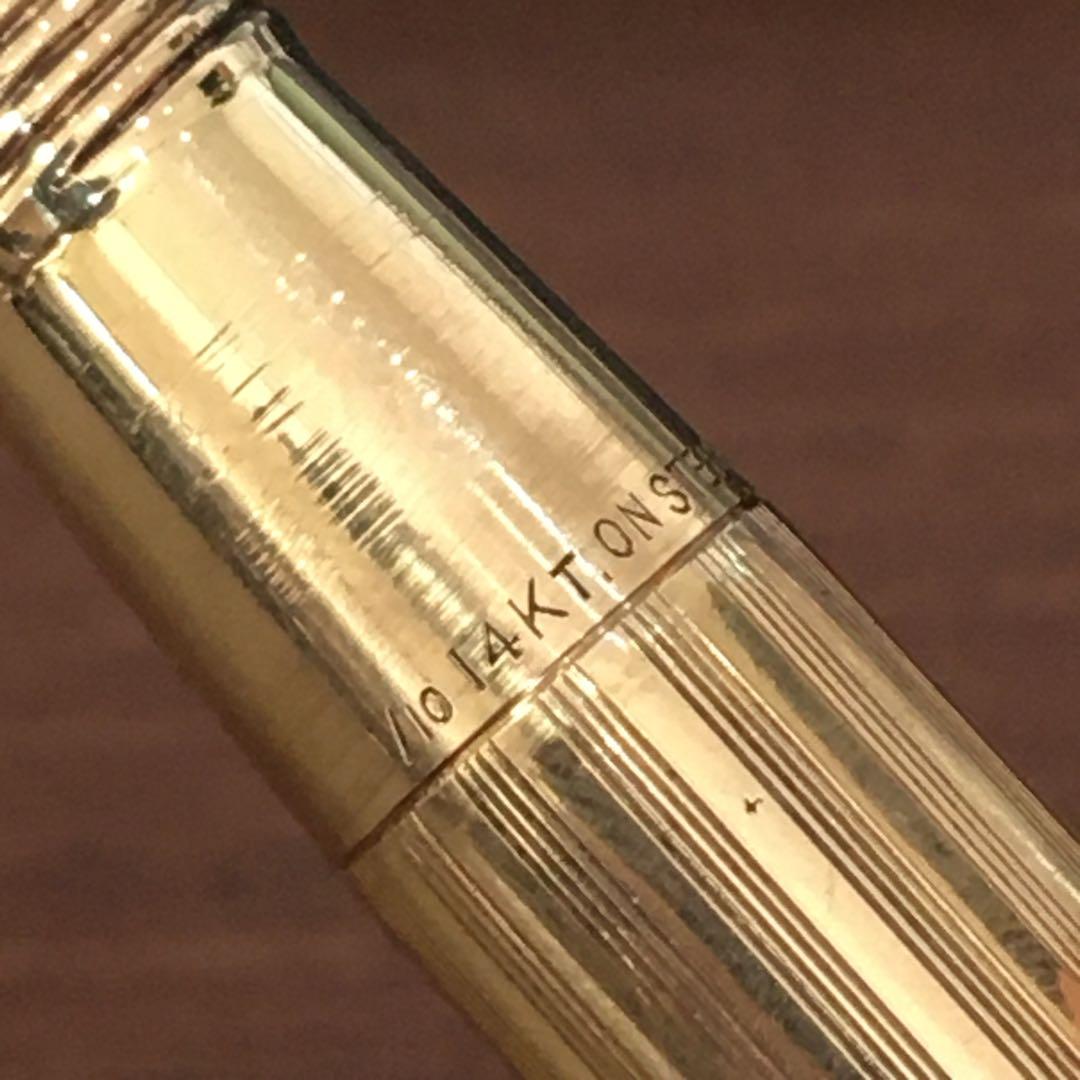 Tifanny & Co. 1/10 14KT ON STERLING 万年筆