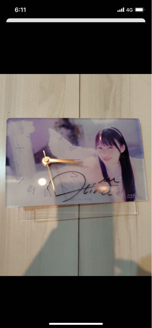 乃木坂46岡本姫奈アクリルスタンド 時計