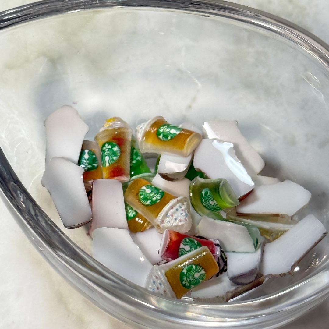 スタバ フラペチーノ MIX ネイルパーツ【スプーン1杯分 ネイルパーツ】