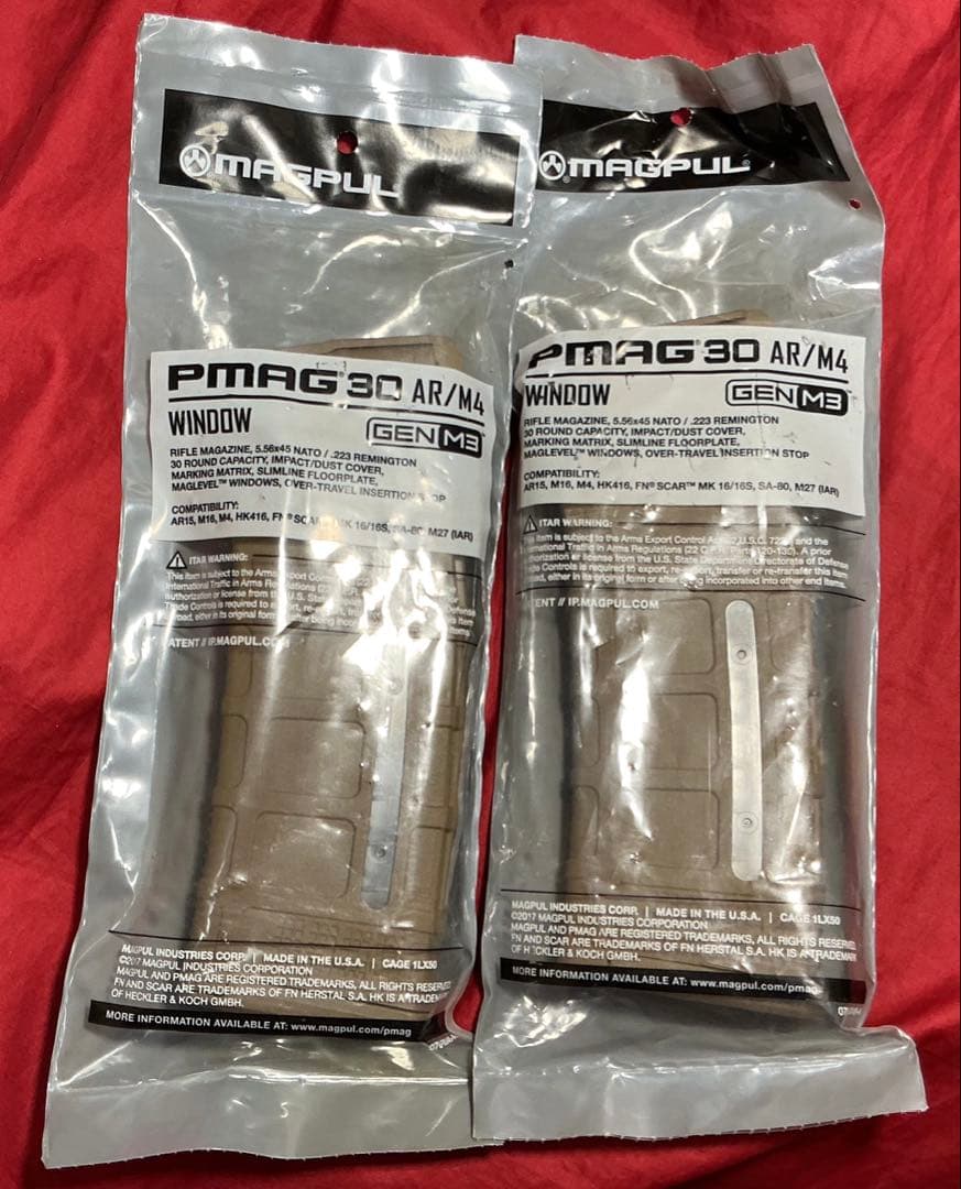 マグプル製　実物Pmag30 AR/M4Gen3FEDマガジン　新品